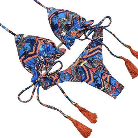 bikini set womens bikini set halter string triangle bikini sets universal for teens adults m