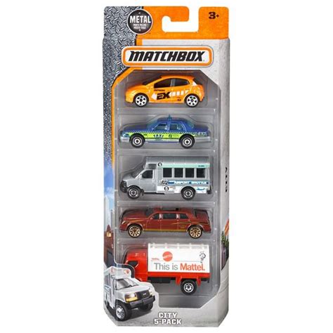 Matchbox 5 Car T Pack