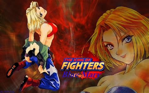 The King Of Fighters Images Kof Blue Mary Hd Wallpaper Mary The King