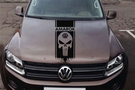 Volkswagen Amarok 1x Decal Hood Graphics Vinyl Body Decal Sticker