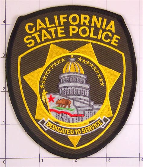 California State Police Dedicated To Service Capitol Law Enforcement