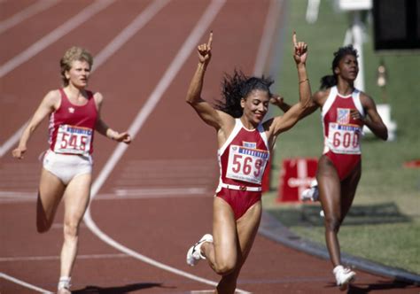 Off topic > 100m sprint olympics record. Olympics: 30 greatest American Olympians of all-time