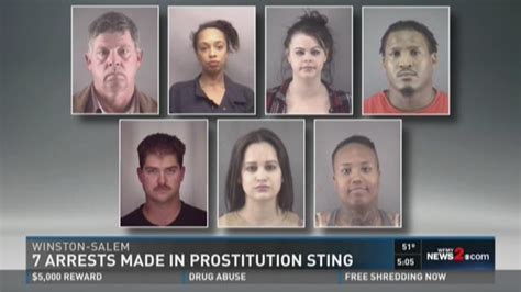 several arrests made in winston salem prostitution sting