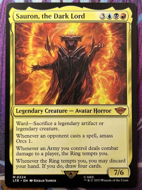 Sauron The Dark Lord Ltr Bootleg Mage