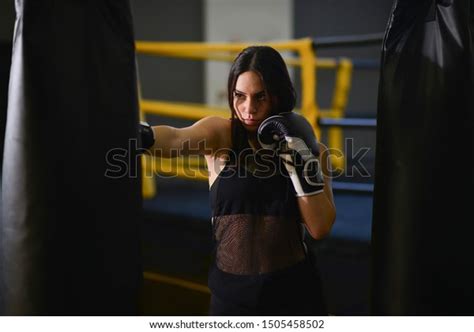 Portrait Boxer Girl Boxing Ring Stock Photo 1505458502 Shutterstock