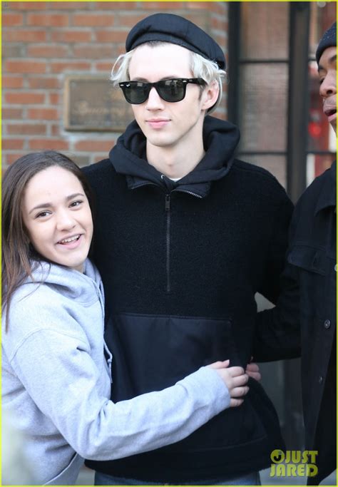 Photo Troye Sivan And Babefriend Jacob Bixenman Step Out In Nyc Photo Just Jared
