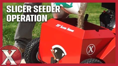 Exmark Slicer Seeder Operating Fundamentals Youtube