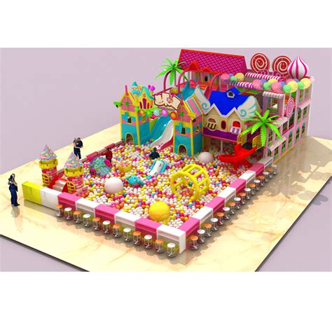 Luxury Amusement Park Soft Play Equipment Indoor Playground With Ball