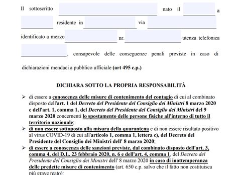 Gripdetective Scarica Il Nuovo Modulo Di Autocertificazione Per Gli