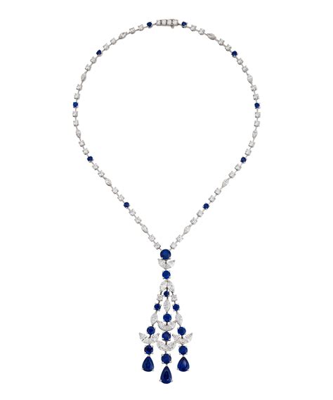 Graff Sapphire And Diamond Pendent Necklace Christies