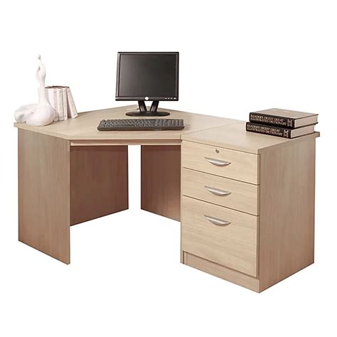 New replacement desk and file cabinet keys. R White Cabinets Set 07 - Corner Desk with 3 Drawer Unit ...