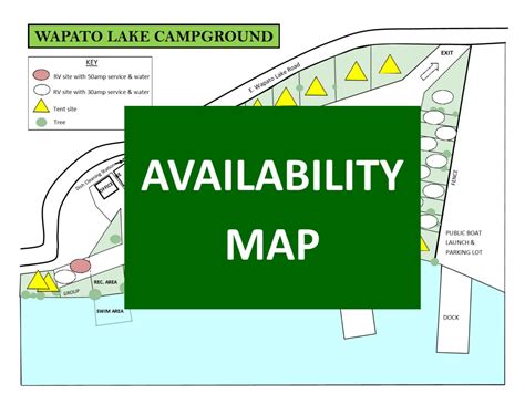 Wapato Lake Campground Manson Park And Recreation District