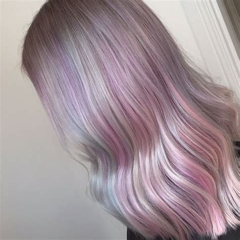 We Cant Get Enough Of The Gem Lights Hair Color Trend And This Loosely
