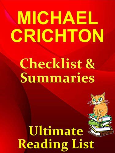 Michael Crichton Books Checklist In Order With Summaries Includes All All Michael Crichton