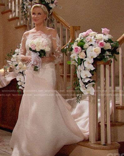 Mermaid wedding gown unique wedding dress open back in. The Bold and the Beautiful Fashion | WornOnTV | Clothes ...