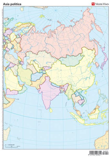 Mapa Mudo Fisico De Asia Para Imprimir GEOG HISTORIA MAPAS MUDOS