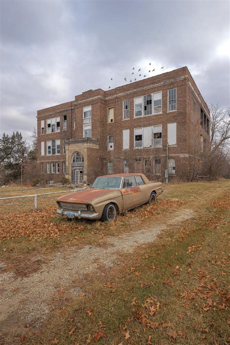 Abandoned School in Adams County : r/Iowa
