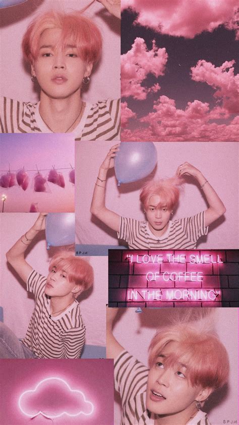 Jimin Bts Kpop Wallpapers For Phone Wallpaper Aesthetic Pink Kawaii