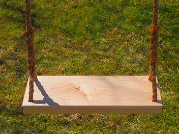 Unfinished wood, staining or painting may be necessary. Oak Tree Swings For Adults | Hardwood Adult Tree Swings