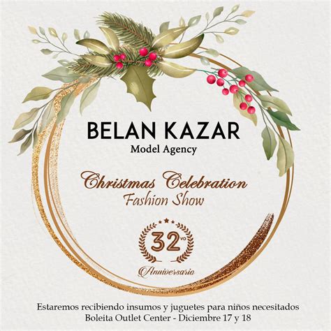 Belankazar Anuncia El “christmas Celebration” Fashion Show
