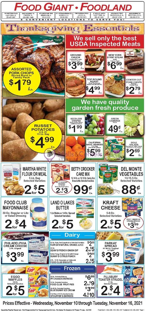 My Food Giant Weekly Ad Near Gulfport Ms Today