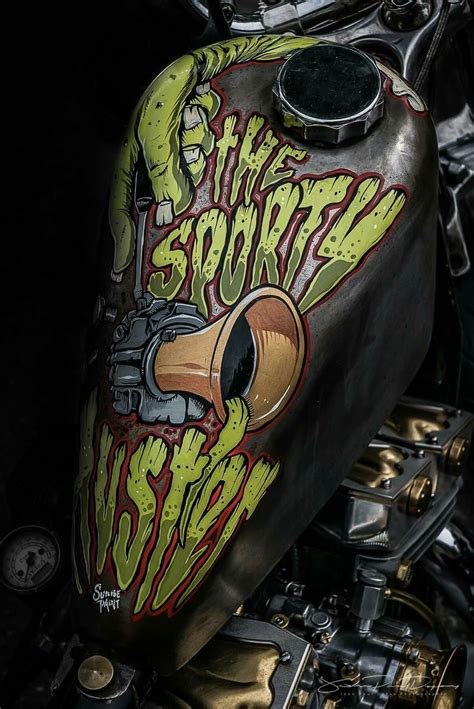 Custom Paint Job Inspirations Bobber Chopper Motorcycles And Gas