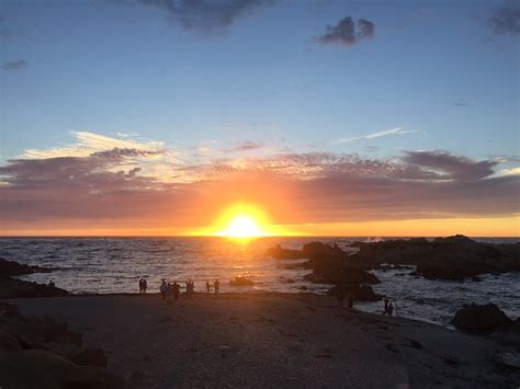 Sunset At Asilomar State Beach Pacific Grove Best Sunset Monterey