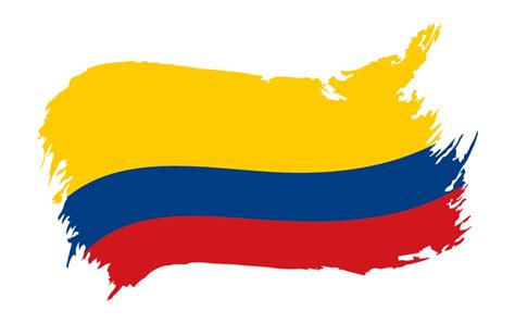 Colombia Flag Vector At Collection Of Colombia Flag