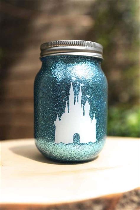 35 Diy Glitter Mason Jar Tutorial Diy To Make