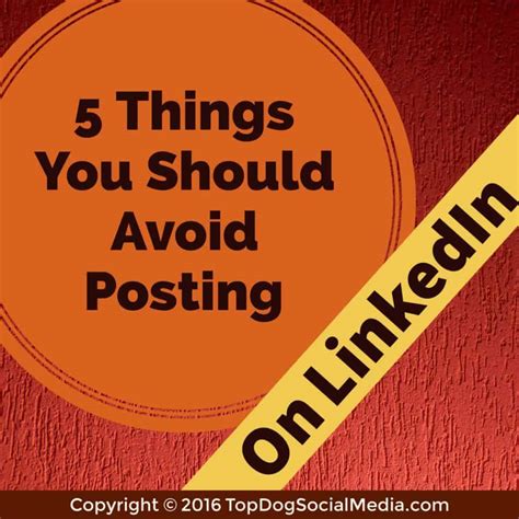 5 types of linkedin posts you should avoid