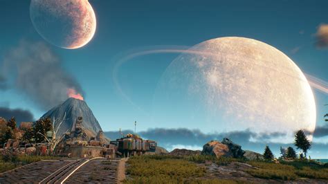 Wallpaper The Outer Worlds Space Planet Science Fiction 3840x2160
