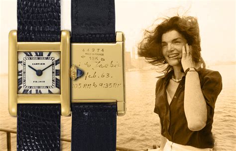 In the final hours of her life, jackie kennedy onassis lay in the bedroom of her new york city apartment, surrounded by a group of close friends and relatives, including one of america's most. Jackie Kennedy's Cartier Tank Normale Up For Auction