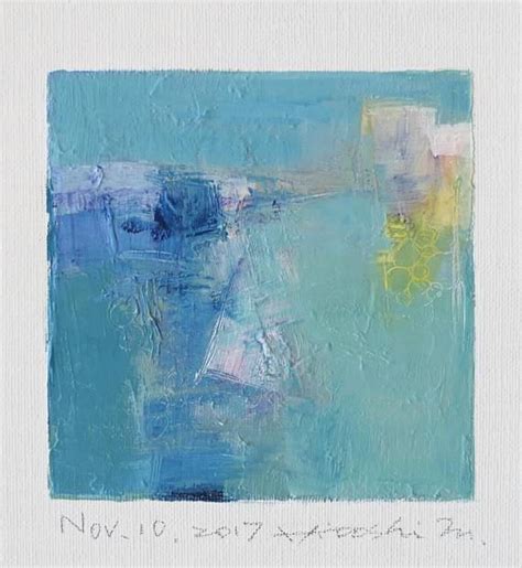 Nov 10 2017 Original Abstract Oil Painting 9x9 Painting Daily Painting