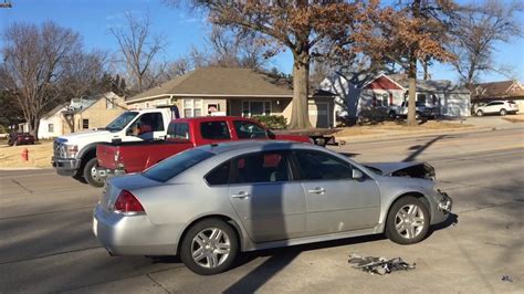 Three-vehicle crash injures 1 in west Topeka
