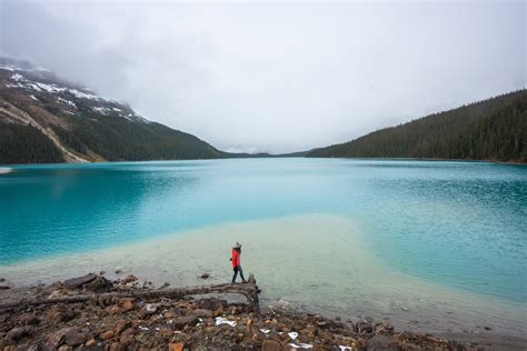 Hiking Down To Peyto Lake — Banff National Park Canada