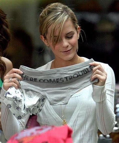 Emma Watson Goes Shopping For Panties Jihad Celeb