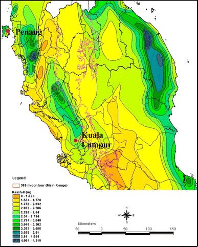 In 2019, the amount of electricity consumed in malaysia totaled just below 150 billion kilowatt hours, an increase from the previous year. Rainfall distribution for Peninsular Malaysia (courtesy ...