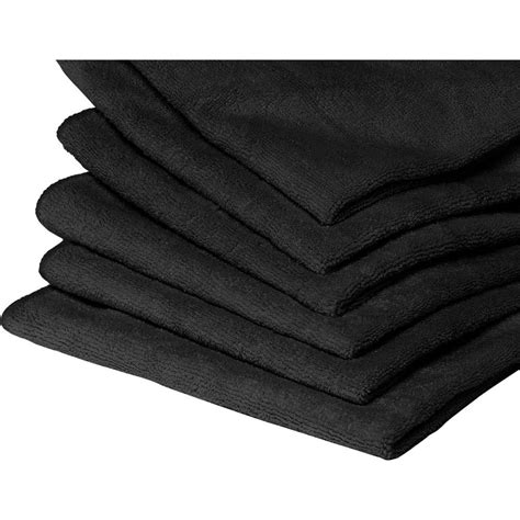 GarageMate 40 Microfiber Towels in Black-5403 - The Home Depot