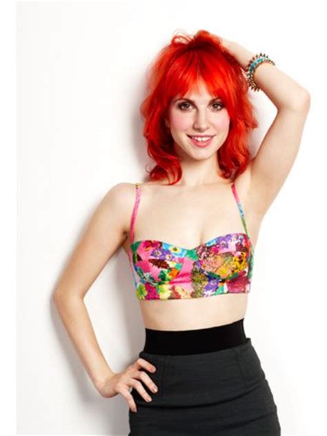 Sassy, loving and very shy. Hayley Williams Cosmo Cover Shoot Photos - Exclusive Pics ...