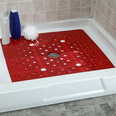bathroom accessories 27 sides 100 suction cups great drainage navy slipx solutions extra large
