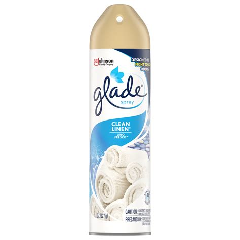 Glade Room Spray Air Freshener Clean Linen Oz Walmart Com