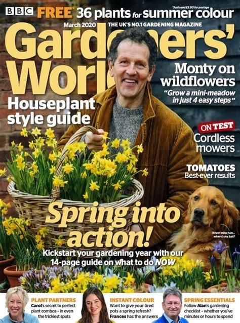 Bbc Gardeners World Magazine Subscription Gardening Magazines