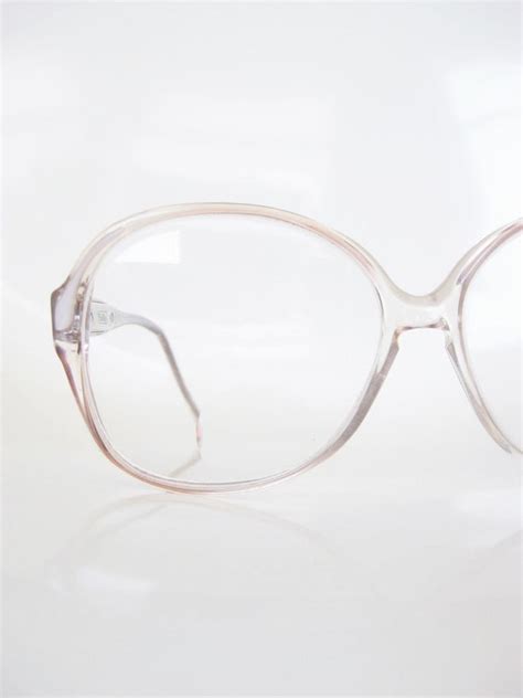 Vintage Pearl Eyeglasses Glasses 1980s 80s Safilo Oversized