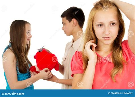 Young People, Treason, Betrayal Stock Image - Image of lost, friendship