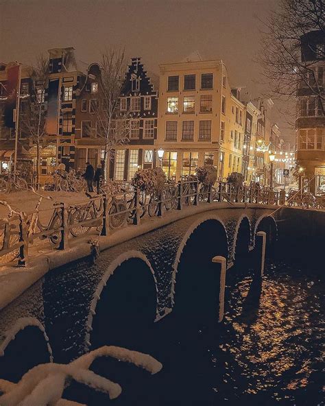 I Photographed Amsterdam Covered By Heavy Snow Travel Photos