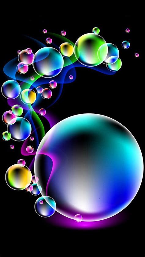Bubbles Bubbles Wallpaper Bubble Art Colorful Wallpaper