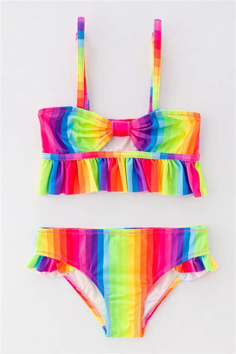 Penti Renkli Kız Çocuk Rainbow Bandeau Bikini Takımı Fiyatı Yorumları