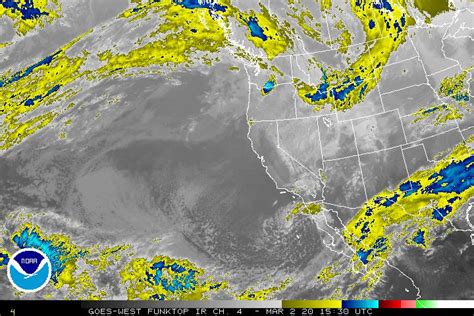 Cnrfc Weather Satellite Imagery West Coast Enhanced Infrared