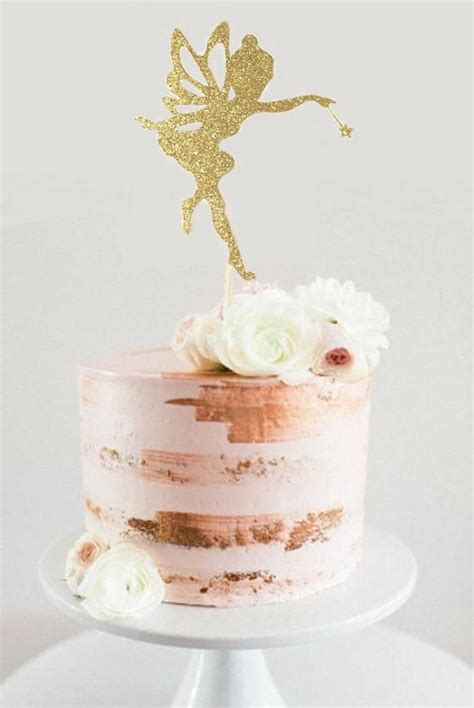 Tinkerbell Cake Topper Tinkerbell Birthday Cakes Fairy Birthday Cake
