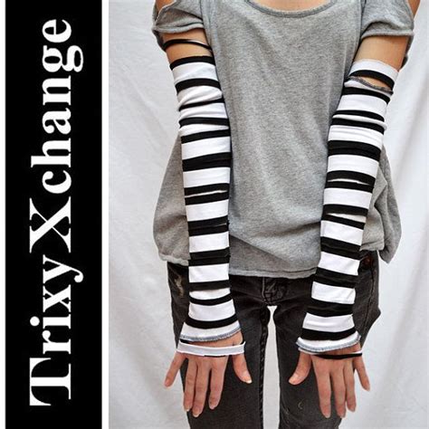 Trixy Xchange Fingerless Gloves Arm Warmers Covers Bands Cuffs